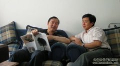 国家文化部副局长、中国画创作研究院院长陈培伦做客艺术天成杂志