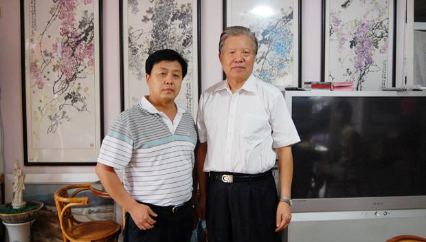国务院参事任玉岭到访《艺术天成》杂志社