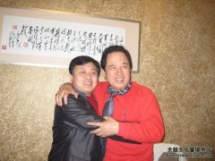 贺兴桐亲切接待《艺术天成》通联部宁主任和记者的采访！