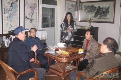 京剧大师荀令言、孙凤岐、方林生先生到访《艺术天成》
