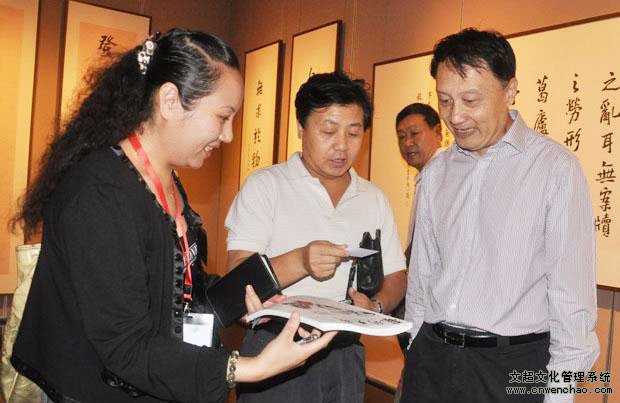王明明书法展做客北京画院美术馆