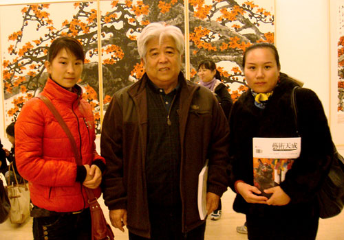 画家陈永锵个展 岭南木棉绽放北京