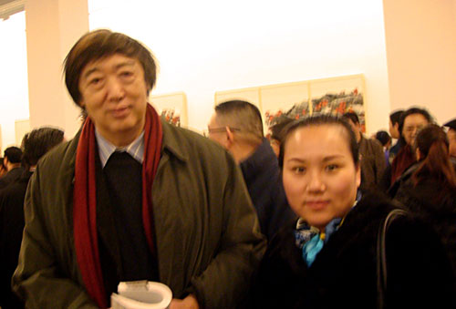 画家陈永锵个展 岭南木棉绽放北京
