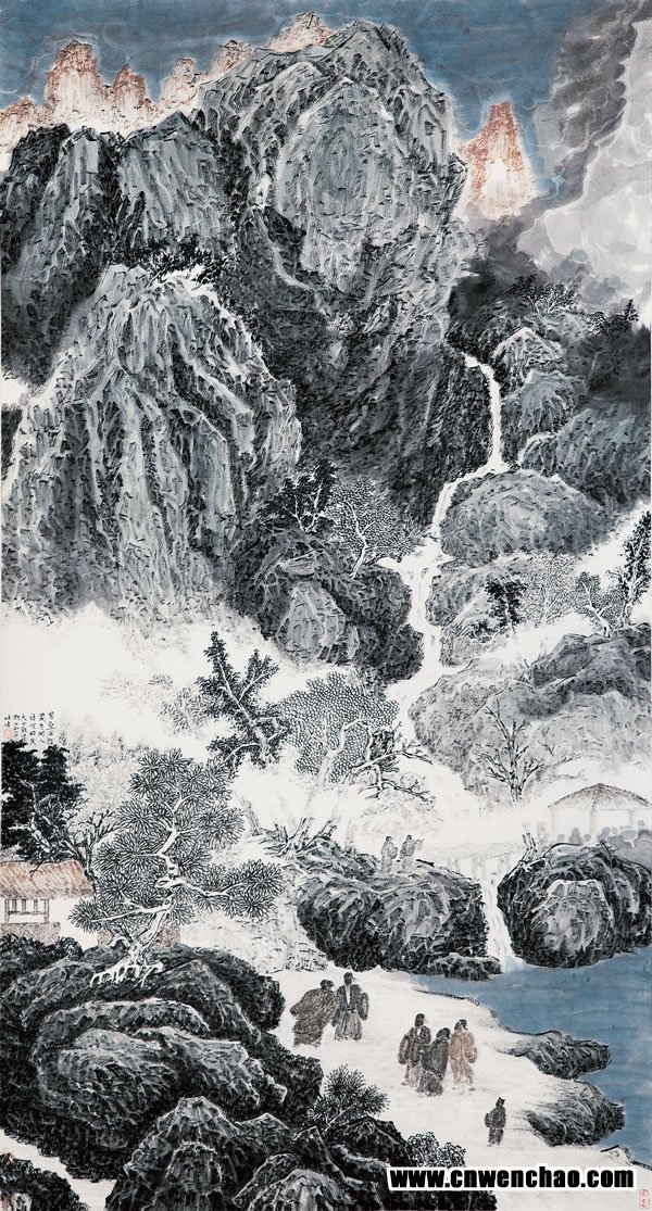 林伟-樂山园(96x180cm)