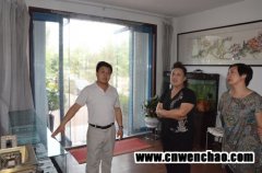 河北省老年产业协会秘书长田晶丽一行四人到公司回访