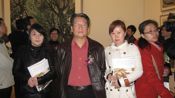 广东省美术家协会主席、广东画院院长许钦松