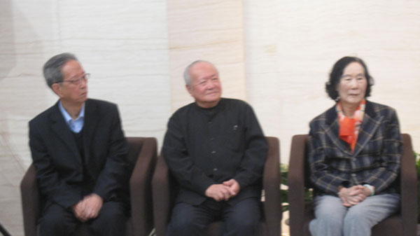 到场著名中国艺术家