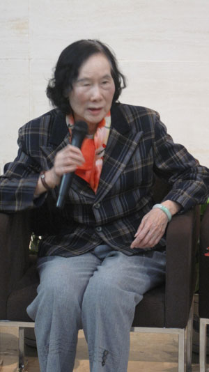 徐悲鸿夫人廖静文先生