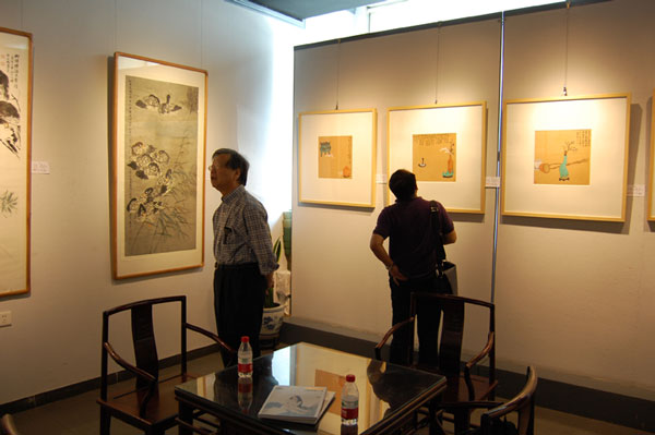 画展现场