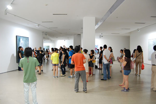画展现场