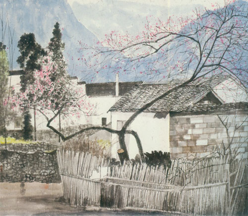 徐华祥-春色满园关不住-90x124cm-2013年