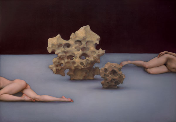 沉溺之五——布面油画-180x260cm-2011
