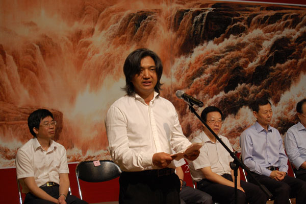 中国美术家协会理事吴为山致辞