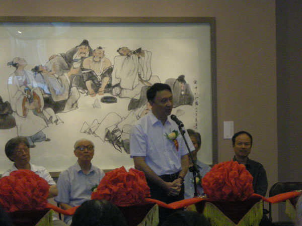 北京画院院长王明明讲话