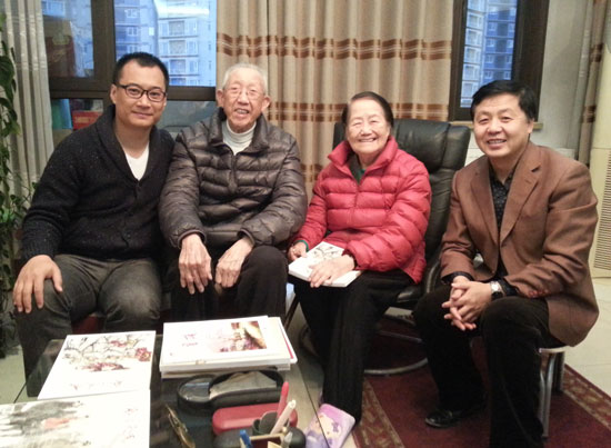 <b>《艺术天成》总编辑杨文超拜访王琦先生</b>