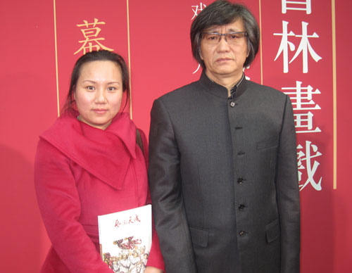 <b>“书林画戏——马书林水墨戏曲人物画作品展”亮相大剧院</b>