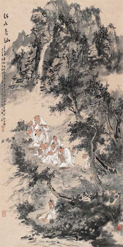顾平-沂水春咏100CM-200CM