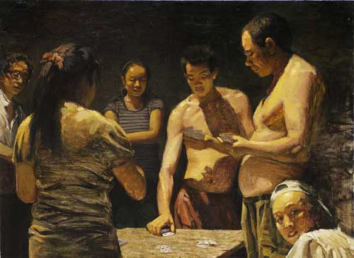 张文朝《夏凉》-120cm×150cm2011年_eh