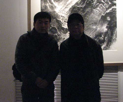 许钦松老师和林少云经理合影