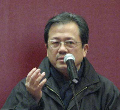 中国美术馆馆长冯远讲话