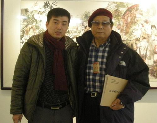 韩光森老师与林少云合影