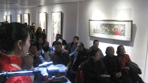 画展现场