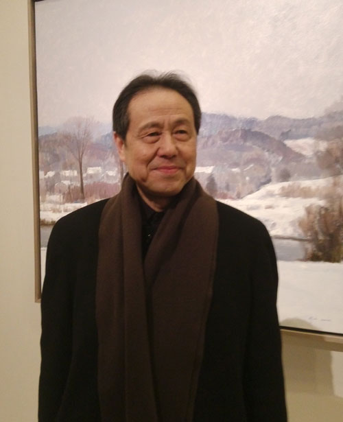 画展主人沈行工