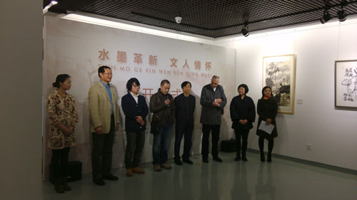 艺术家合影
