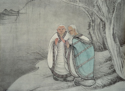 霜泊清远60x50纸本著色2013年
