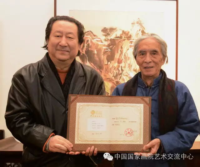 “刘勃舒先生作品捐赠仪式”在北京举行